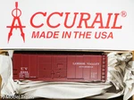 Accurail Ho #3642 (rd #5586) Lehigh Valley 40' Double Door Steel Boxcar (kit)new. Fixed Price $15.98.