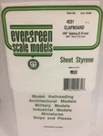 Evergreen Scale Models Styrene Siding Clapboard .040 X 6 12IN .1 15.2 4031. Fixed Price $9.98.