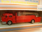 Made In Hk Model Power Ho Aerial Tower Ladder/bucket Fire Truck Red New Box. Fixed Price $9.99.