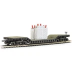 Bachmann 18348 52' Center-depressed Flat Car W/ Transformer Ho Scale. Fixed Price $29.99.