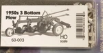 Ghq #60-003 Road Master Series Ho Scale 1950'S Bottom Plow Kit. Fixed Price $21.99.