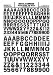 New Woodland Train Decal Sheet Gothic R.r. Letters Black 3/8-1/2" MG732. Fixed Price $12.74.