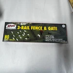 Atlas #777 Rustic Fence & Gate - Ho Scale Nos. Fixed Price $9.99.