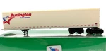 Ho Bowser 3-5002 53' Roadrailer Smooth Wall Burlington. Fixed Price $34.99.