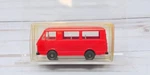 Wiking 12302, Vw Volkswagen LT28 Kombi Bus, Red, 1/87 Ho Scale. Fixed Price $12.95.