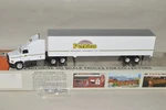 Ho Scale Herpa Truck Perkins Furniture Transport Ford Tractor W/ 48' Trailer. Fixed Price $19.00.
