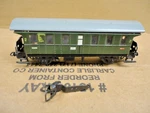 Marklin Ho 4022 Passenger Car With 7074 Light Broken Coupler Fairly Nice!. Fixed Price $16.99.