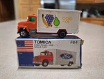Tomica: Ford Panel Van: F62 With Original Box: 1/95 Scale: Japan. Fixed Price $29.95.