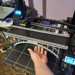 18" Big Ho Scale Two Lane Vehicle Or Train Truss Arch Bridge 3D Printed 1:87. Fixed Price $59.99.