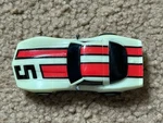 Tyco Nite Glow White W/red Stripe Chevy Corvette Ho Slot Car In The Dark. Fixed Price $24.99.