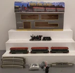 Bachmann Spectrum 25024 ON30 Scale White & Yukon Passenger Train Set. Fixed Price $385.65.