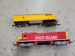 Ahm Tempo Ho #1041 Union Pacific Diesel Tyco Rock Island Locomotive 4301. Fixed Price $23.10.