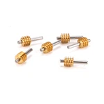 Athearn Ho Worm Gear With Shaft, Brass (6) ATHG40063. Fixed Price $12.99.