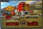 Bachmann Ho Santa Fe Flyer Train Set Ready To Run Atlas Deisel Engine 00647. Fixed Price $128.84.
