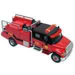New Walthers 7600 2-AXLE Crew-cab Brush Fire Truck Red Blk Ho Scale Free Ship. Fixed Price $24.99.