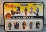 Woodland Scenics A1838 - Ho Set "people Talking" New Sealed Pkg. Fixed Price $10.39.
