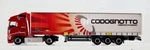 Herpa PIHR950367 "codognotto" Volvo Fh Gl + 1:87 Ho Scale Tarpaulin Semi Trailer. Fixed Price $65.46.