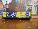 Ho Scale Trains Tyco Schlitz Refrigerator Car #u.r.t.x. 93391 Ln. Fixed Price $10.99.