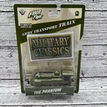 Floor Flyer Military Classics The Phantom Army Transport Train Die Cast Metal. Fixed Price $15.00.