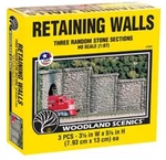 Woodland Scenics C1261 Ho Random Stone Wing Wall (3) Train Scenery. Fixed Price $12.89.