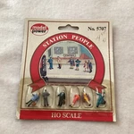 Nos Station People - Model Power Ho (1:87) Scale No. 5707 Nip. Fixed Price $9.99.