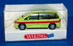 Volkswagen Sharan Feuerwehr Fire Officers Car - 1/87 Scale By Wiking 60102. Fixed Price $10.75.