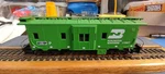Bn/burlington Northern Caboose Nay Window Kd Couplers Ho Athearn CAR#11997. Fixed Price $9.99.