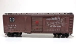 Custom Pro Heavily Weathered Athearn 1208 Santa Fe 40' Boxcar With & Lowship. Fixed Price $28.50.