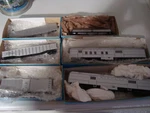 Athearn Blue Box Atsf Work Train Crane 8 Cars Ho. Fixed Price $250.00.