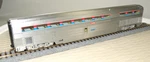 Walthers Ho 920-14331 85' Budd Hi-level Diner Amtrak Ph Lighted. Fixed Price $135.00.