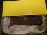 Ho Scale Accurail 4001 Western Pacific Outside Braced 40' Box Car Kit. Fixed Price $29.99.