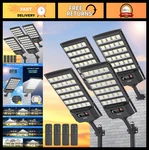 Jaynlt Outdoor Solar Flood Lights Motion Sensor Remote 4-PACK. Fixed Price $265.99.