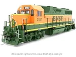 Rapido Ho Scale Emd GP38 Low Nose Standard Dc Bnsf #2157 38033. Fixed Price $181.92.