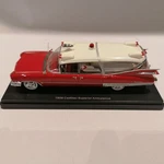 Neo Scale Models 1:43 Diecast Cadillac Superior Ambulance With Case. Fixed Price $186.69.