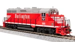 Broadway Limited Bli 7534 Ho Scale Emd GP35 Burlington "chinese Red" Cb&q 989 Pa. Fixed Price $249.99.