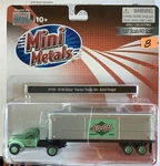 Mini-metals 31178, '41/46 Chevy Tractor Trailer Set, Socal Freight, Ho Scale. Fixed Price $20.00.