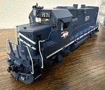 Athearn Genesis Ho Scale ATHG13244 GP15-1 Missouri Pacific #1572 W/blunami Dcc!. Fixed Price $279.99.