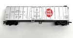 Vintage Ho Scale Bachmann 50' Steel Reefer Car - Made Taiwan. Fixed Price $19.00.