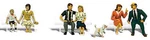 Woodland Scenics Ho Scale Accents Figures/people Set Sitting/waiting (6). Fixed Price $14.99.