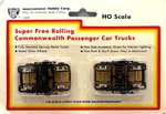 Ho Ihc 4240 Super Free Rolling Commonwealth Passenger Car Trucks (2). Fixed Price $27.99.