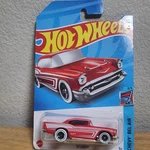 Hot Wheels '57 Chevy Bel Air Red Diecast 1:64 Scale 2018 New Sealed Card. Fixed Price $14.99.