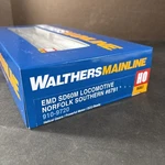 Walthers Mainline Ho Scale Emd SD60M Locomotive Norfolk Southern #6791 910-9720. Fixed Price $125.96.