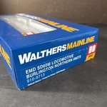 Walthers Mainline Ho Scale Emd SD60M Loco Burlington Norhtern #9273 910-9713. Fixed Price $116.96.