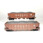 Athearn 2X Pennsylvania Prr #177122 4 Bay Coal Hopper. Fixed Price $16.35.
