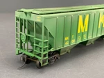 Weathered Athearn 54 Ps Cvd Hopper Mkt #4200 Kds Mtl Wls HO6428. Fixed Price $38.71.
