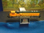 Kato Scale #176-6303 SD70MAC Bnsf #9838 Decoder Equipped. Fixed Price $152.99.