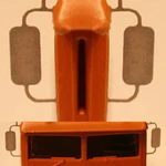 New A-line Straight Tractor Mirrors (pkg. Of 4) Ho Scale. Fixed Price $10.49.