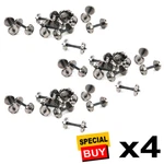 Walthers 36" Turned Metal Wheelsets W/ Plastic Axles (48-PACK) Ho Scale. Fixed Price $49.99.