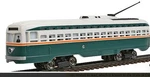 New Bachmann Ho Scale Chicago Surface Line Trolley Train Car 62934. Fixed Price $85.00.