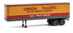 Walthers 949-2427 Ho Union Pacific 35' Fluted-side Trailer (2). Fixed Price $25.48.